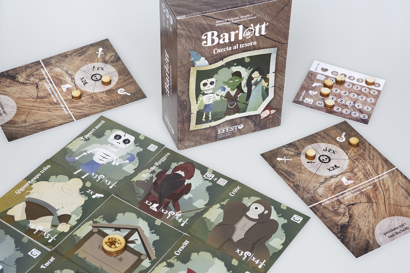 Barlòtt: Caccia al tesoro, la nuova edizione del gioco dedicato a briganti, streghe e personaggi leggendari Ticinesi! CHF20.00