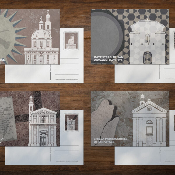 Set di cartoline di Riva San Vitale